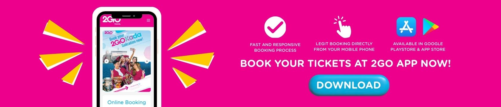 Download 2GO Mobile App