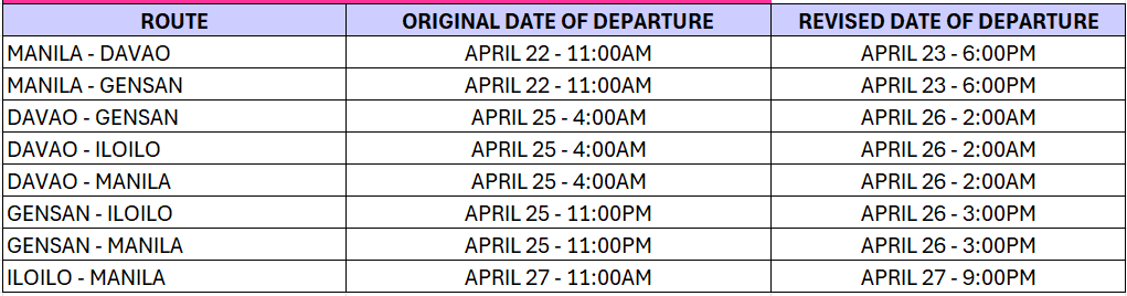Travel Advisory as of April 11, 2026 3 image 7