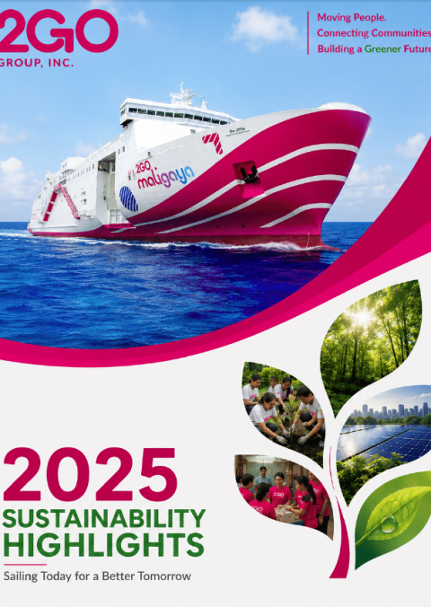 Sustainability - 2GO Group, Inc.